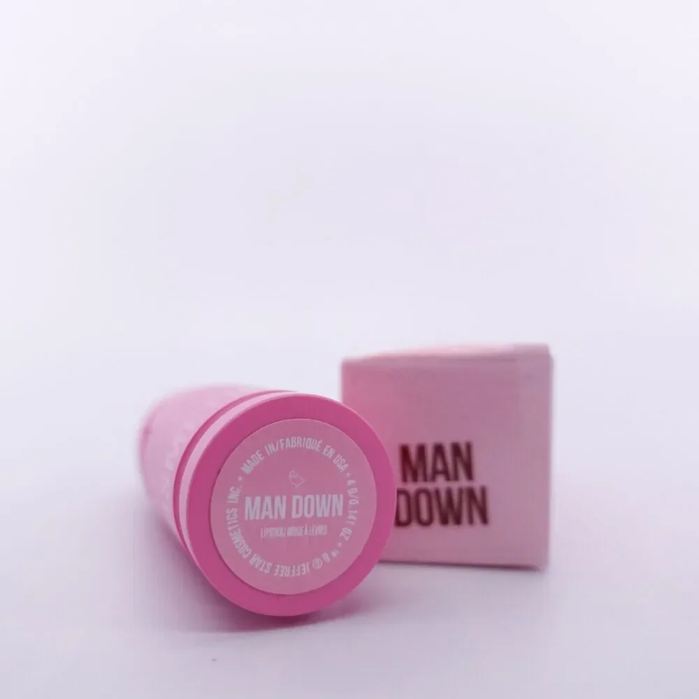 Jeffree Star Velvet Trap Lipstick Man Down Dark Terracotta Brown New
